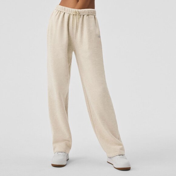 Alo Oatmeal Heather Accolade Pant - Picture 1 of 6